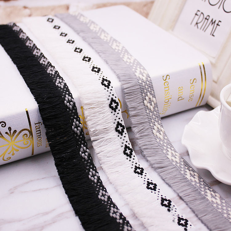 Home Ec Textiles - 1 Meter/Los Quaste Fransenbesatz Stoffquasten Fransen