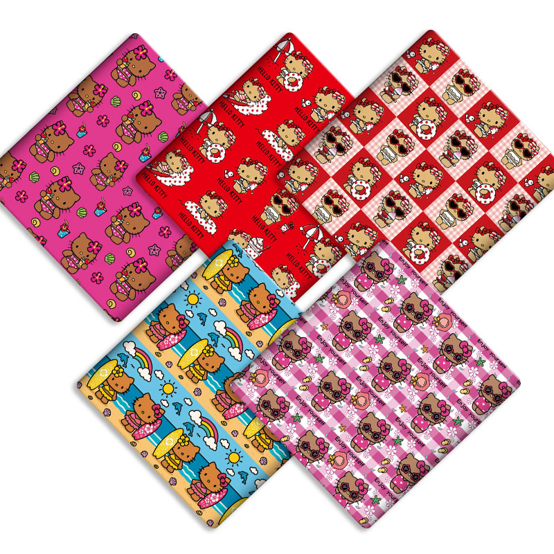 Sanrio Hot Fabric 140x50CM Bau – Hot Home Of Textiles Bewertung und Preis