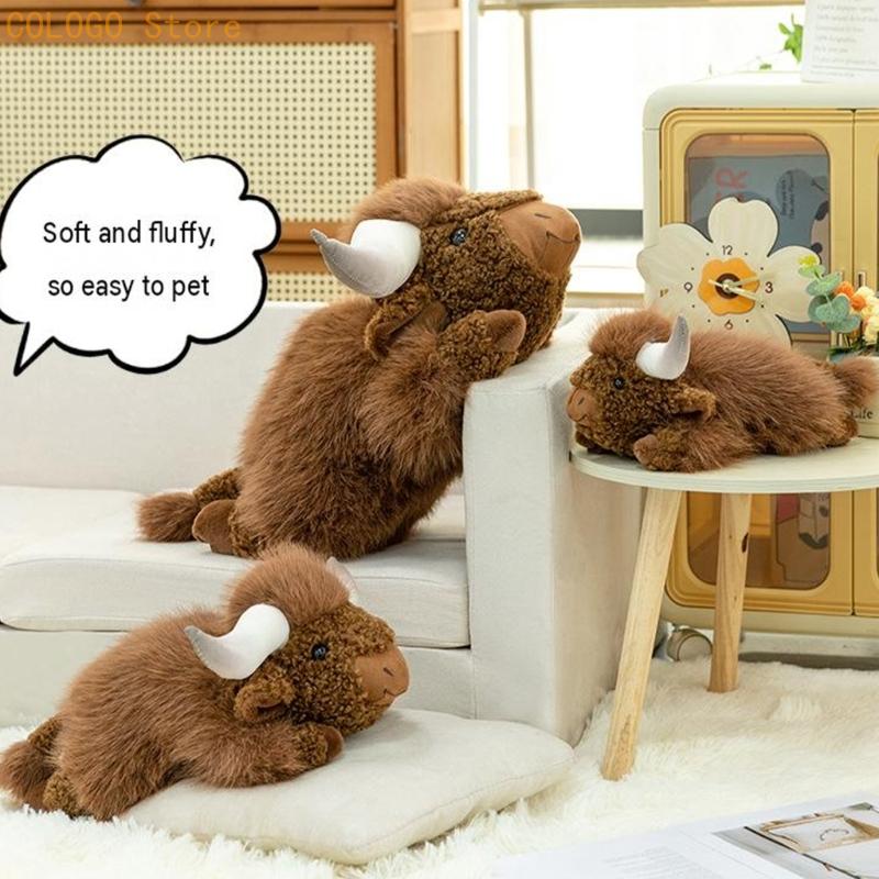 Hochlandrinder-Fuzzy-Kissen mi – Highland Home Textiles Bewertung und Preis